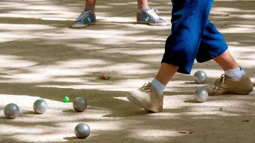 Concours de pétanque